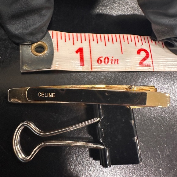 CELINE Tie Clip & Cuff Link Set - Picture 3 of 7